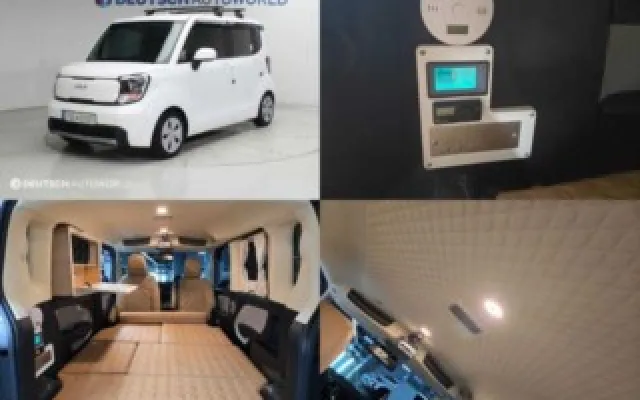 수원중고차구매요령 더 뉴 기아 레이 캠핑카 매물 사진 2 - 2022/11 38,542km
